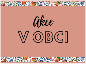 Plánované kulturní akce v Blšanech 1